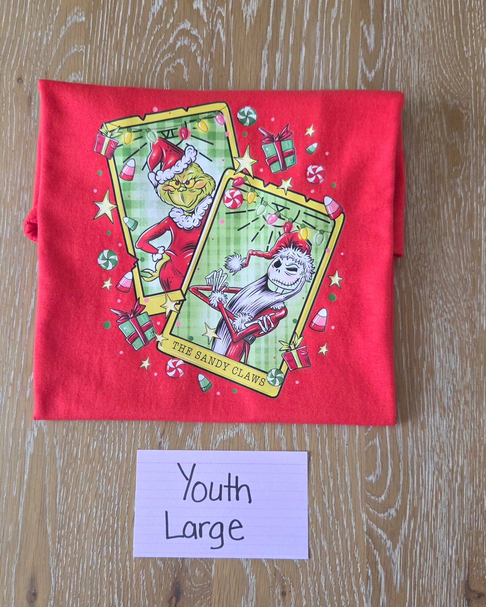 Tee - The Sandy Claws - Youth Large