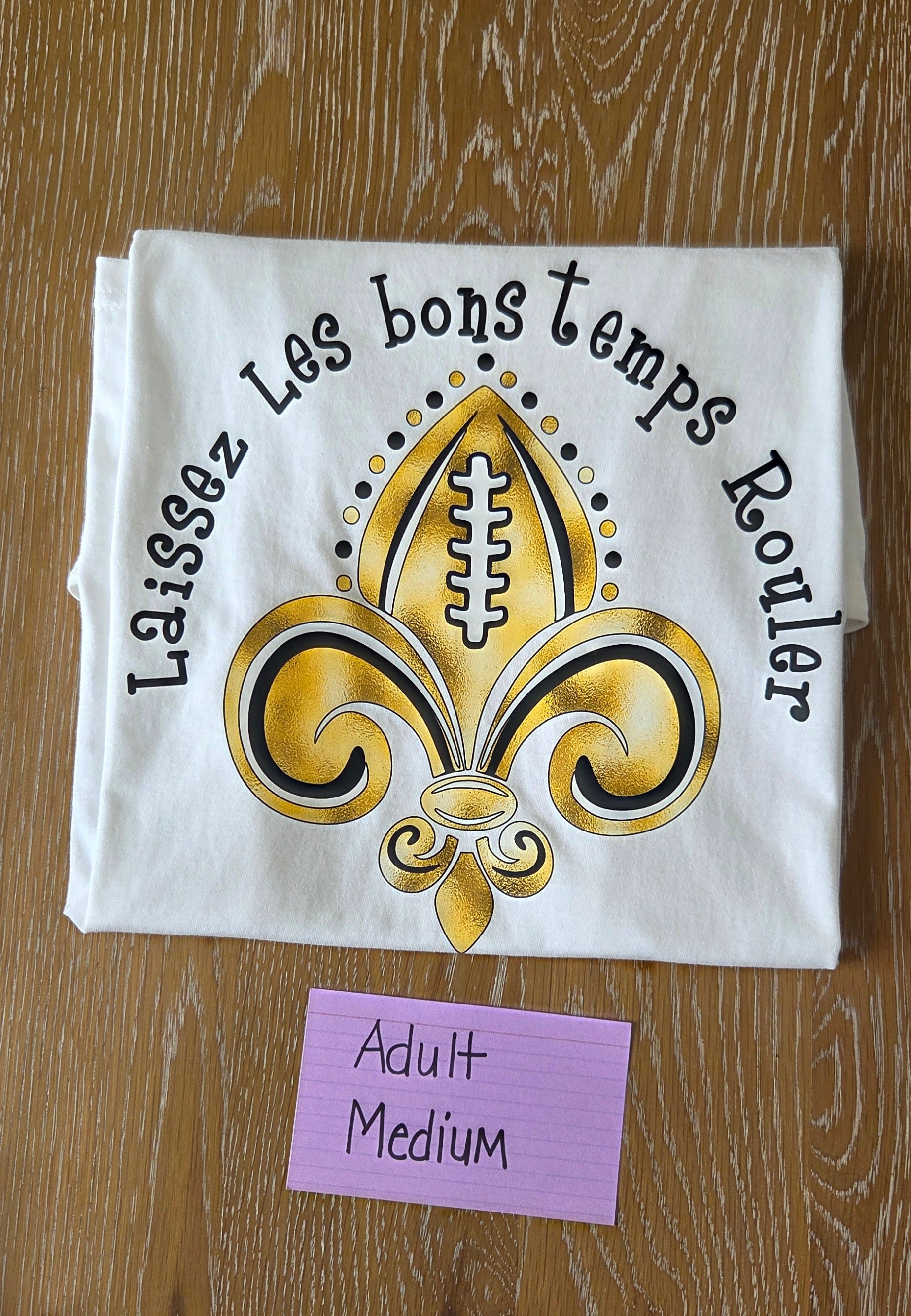 Tee - Laissez Les Bon Temps Rouler - Medium