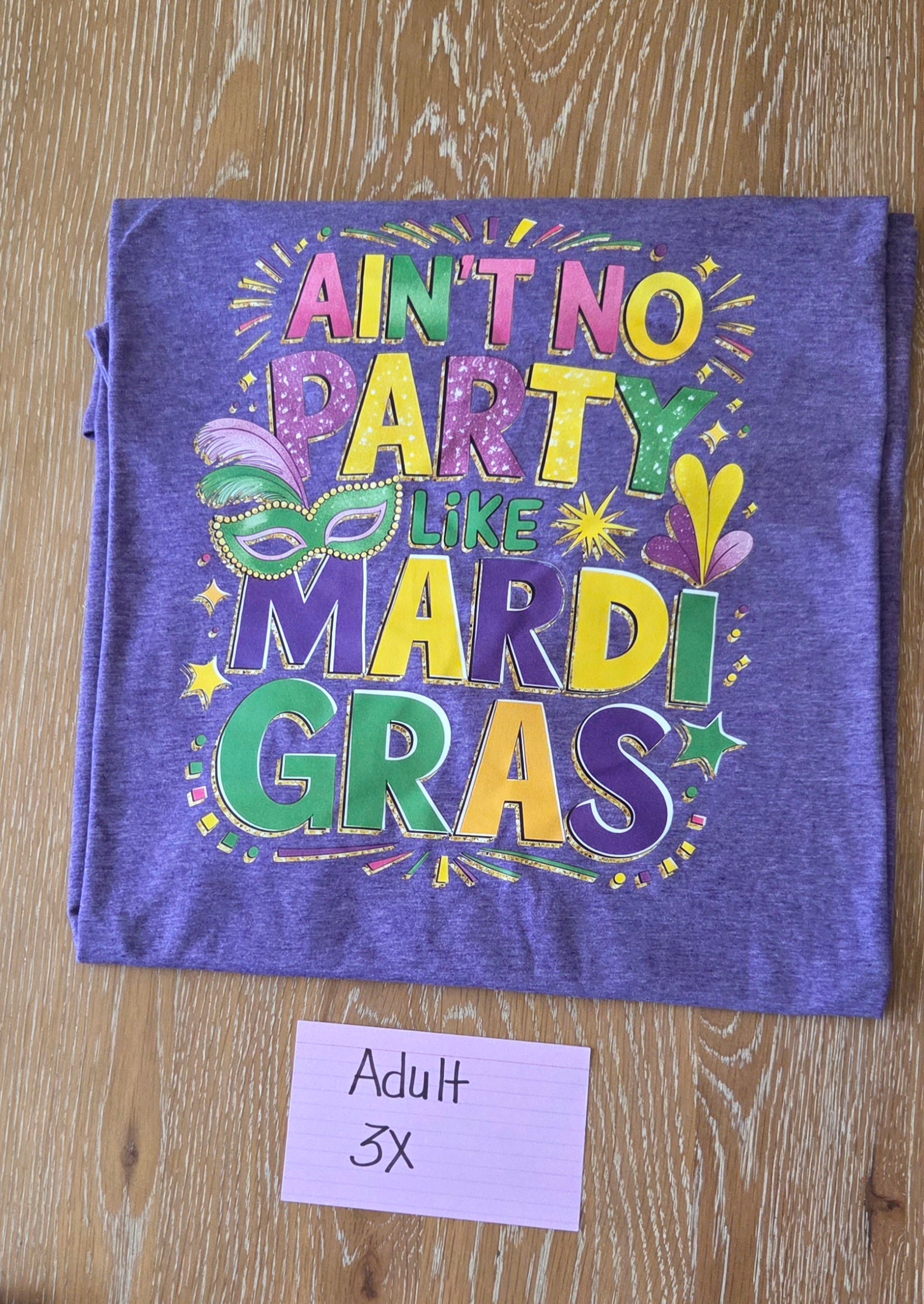 Tee - Party Gras - 3XL