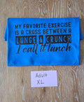 Tee - Lunge & Crunch - XL