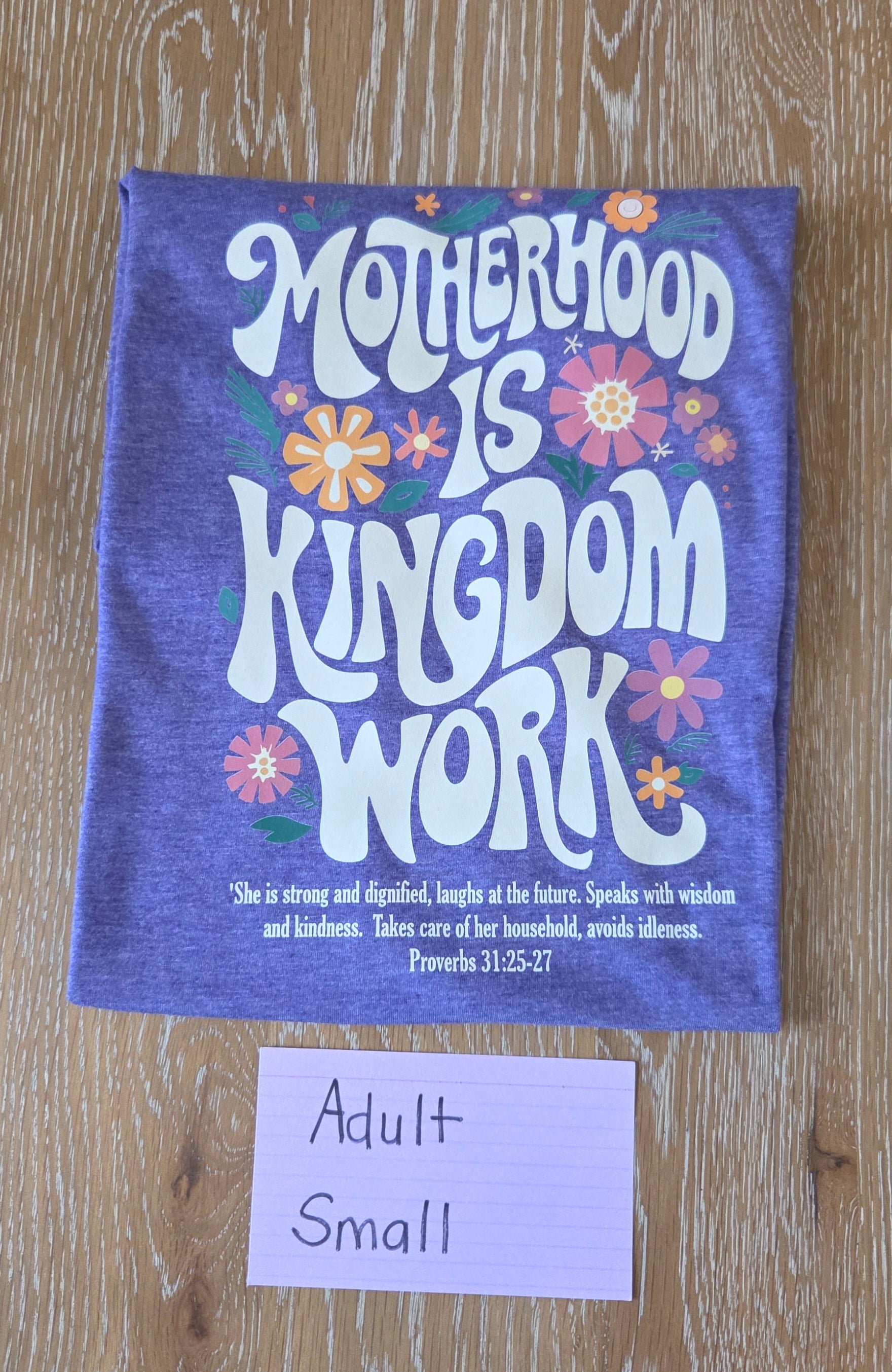 Motherhood is Kingdom Work - Small
