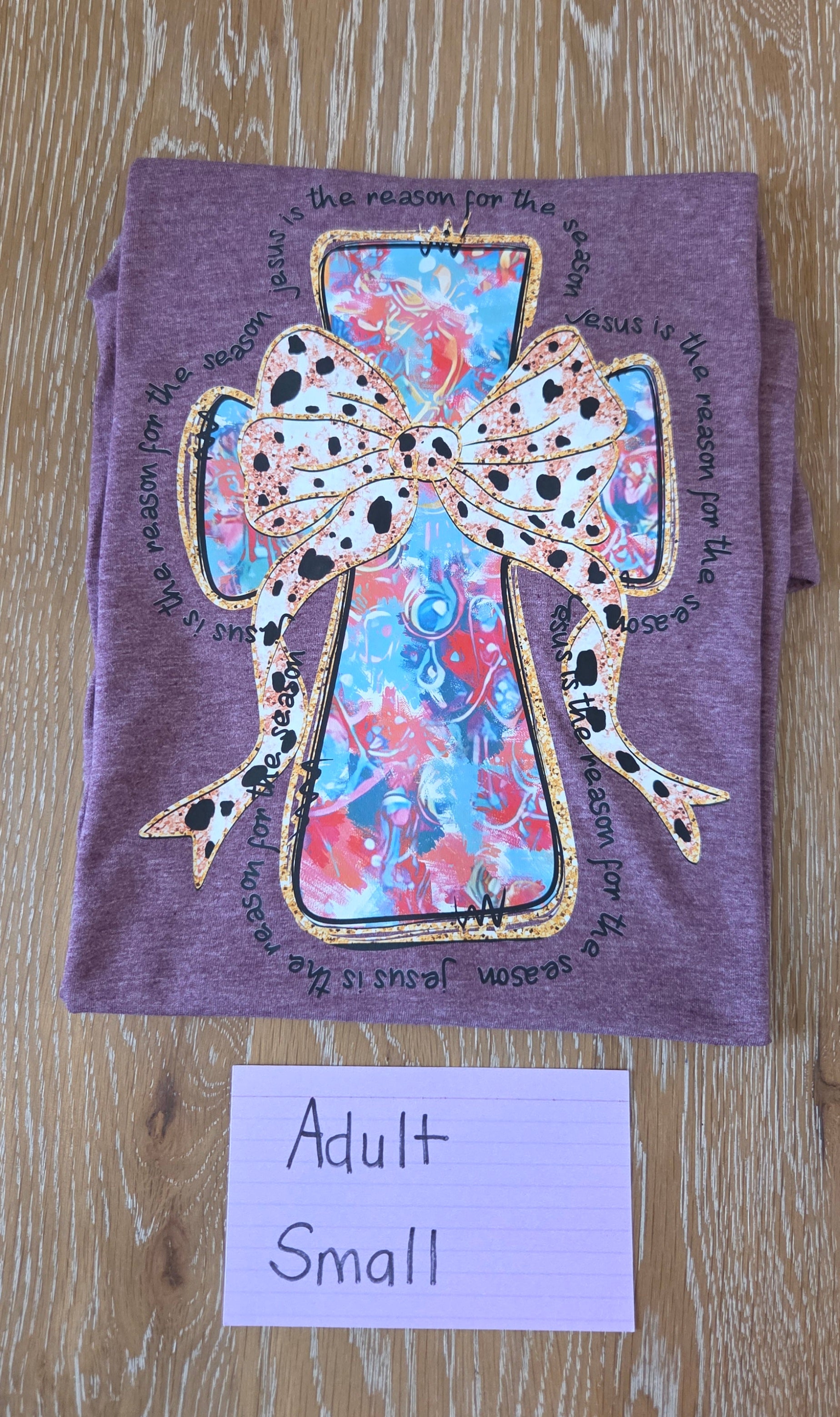 Cross with Bow - Small