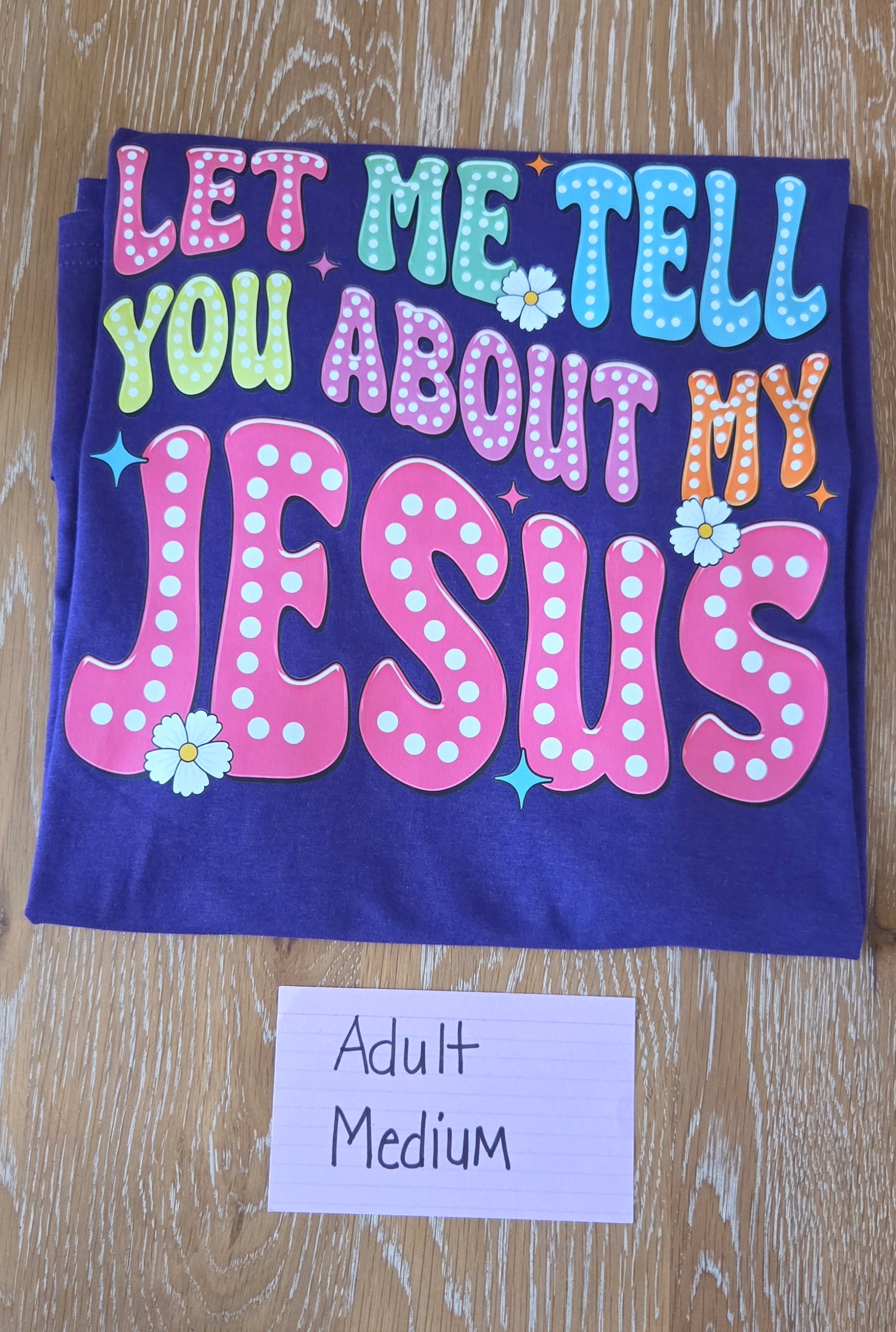 Tell you about my Jesus - Medium